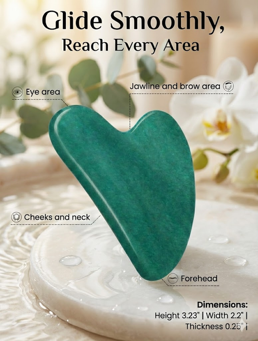 Branariva® Gentle Facial Massage Tool for Jawline Lifting, Puffiness Relief & Daily Self-Care Ritual